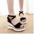 Breathable Slipsole Lady Sandals Peep Toes Platform Shoes Casual Female Shoes