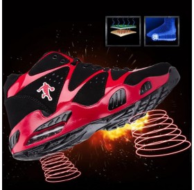 Basketball Training Shoes with Air Cushion Men Lace-up Sports Shoes JX658172