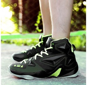 Fashion Men Sport PU Basketball Shoes Outdoor Lightweight Anti-slip Sneakers