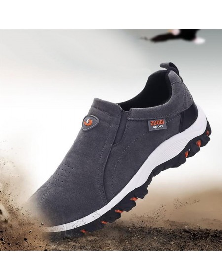 Mens Slip-on Hiking Shoes Climbing Shoes for Outdoor Sport Male Hunter Boots